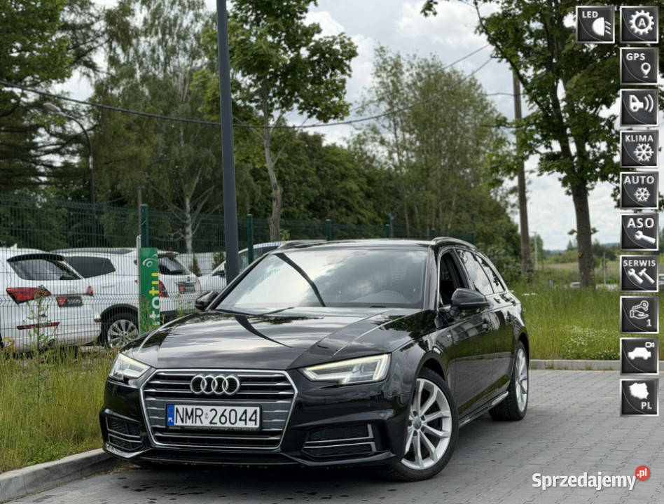 Audi A4 Avant 20 TDI 150 FULL LED PEŁEN SLINE isofix Mrągowo