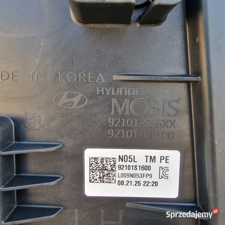 HYUNDAI SANTA FE 4 IV LIFT LAMPA REFLEKTOR LEWY osobowe Lampy przednie Bieleń