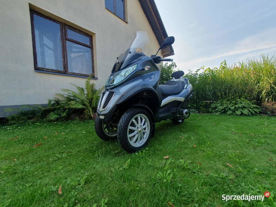 Skuter Piaggio mp3 300 2014 kat B Piaggio lubelskie Biłgoraj