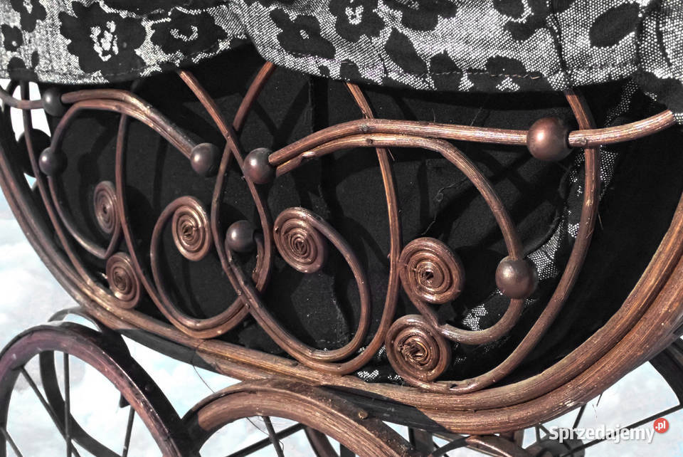 Wózek dekoracja retro zabawka dolnośląskie Wrocław sprzedam