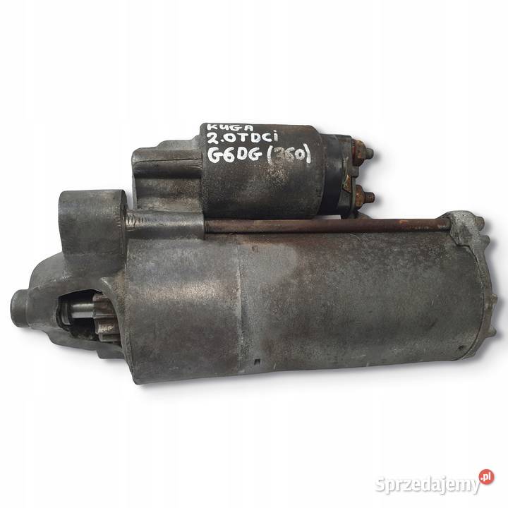 ROZRUSZNIK Ford Kuga 20 TDCI oryginał G6DG 136 Układ elektryczny silnika Chełm sprzedam