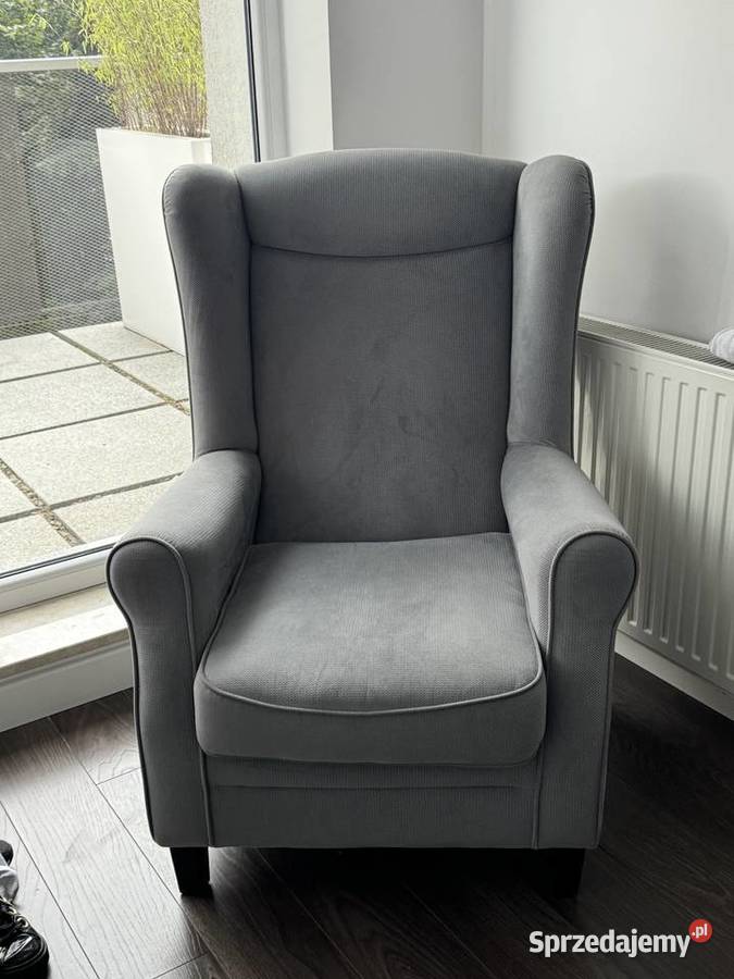 Siwy fotel uszak zachodniopomorskie Szczecin