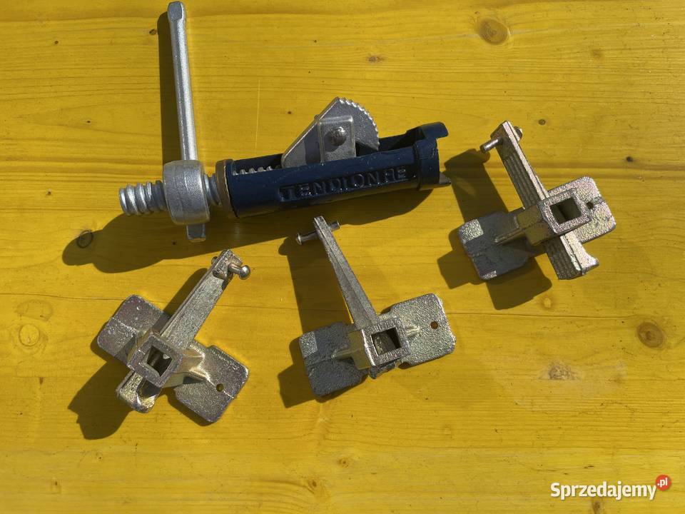 Żabka klinowa szalunkowa zestaw 100 sztuk klucz Łódź