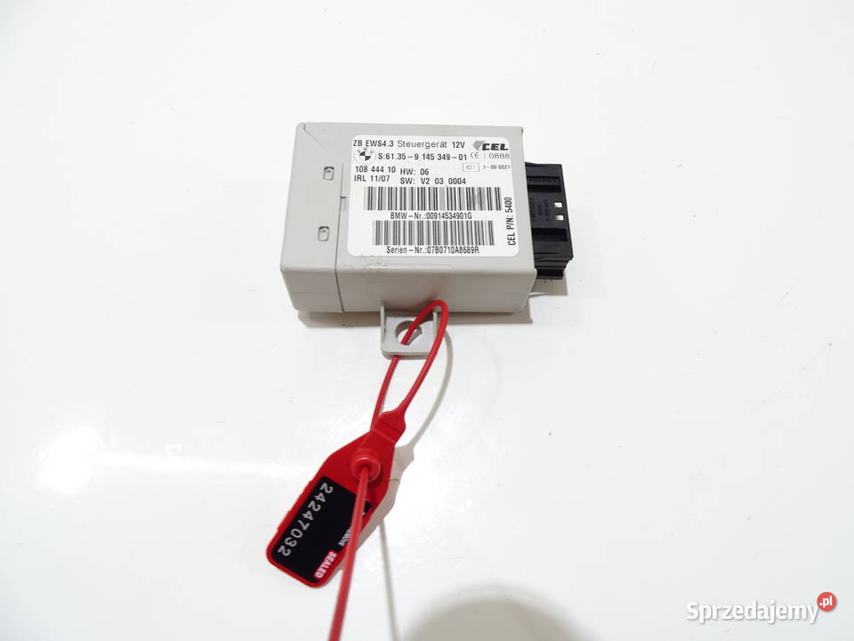 MODUŁ STEROWNIK EWS BMW X3 E83 LCI 9145349 Strzyżewice