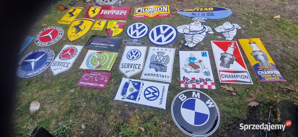 szyldy emalia likwidacja kolekcji Łódź