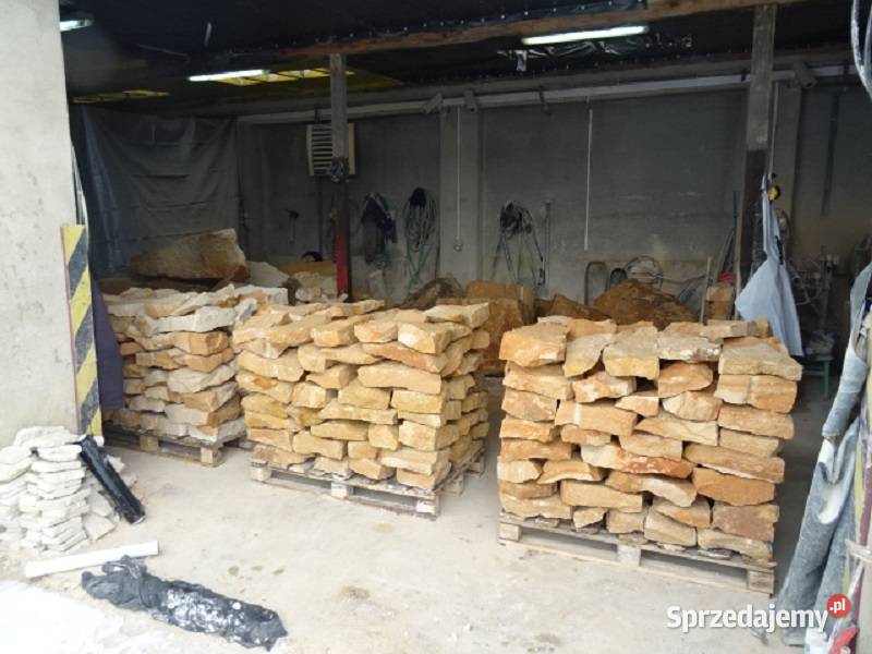 kamień murowy na murki skalne ogrodzenia mury Materiały budowlane Radomsko