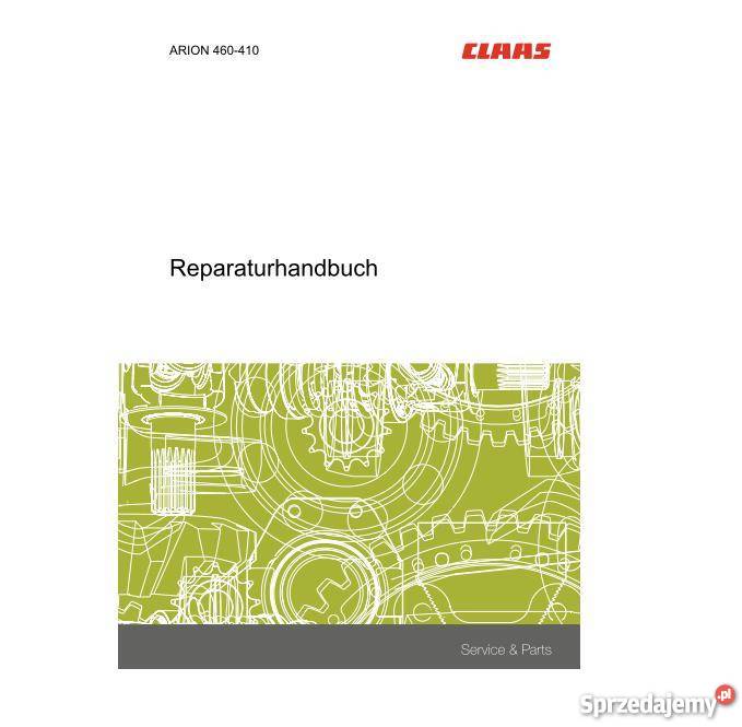 CLAAS ARION 410 420 430 440 450 460 instrukcja Kielce sprzedam
