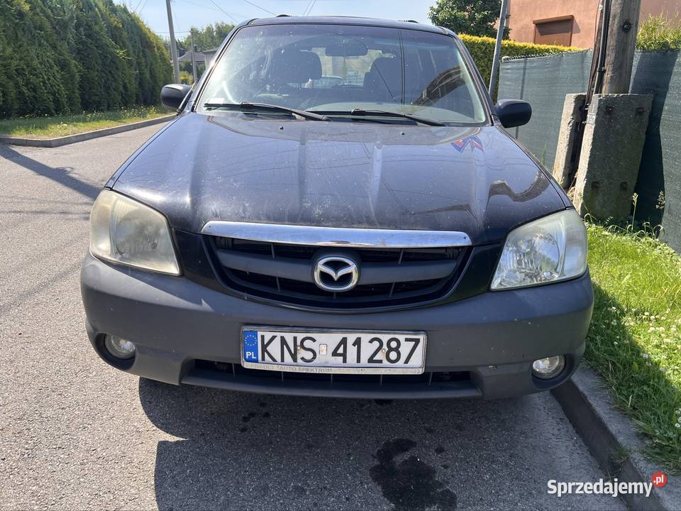 Mazda Tribute 20 LPG 4x4 HAK ŚWIEŻE OC Rok produkcji 2002 Mazda Pszów