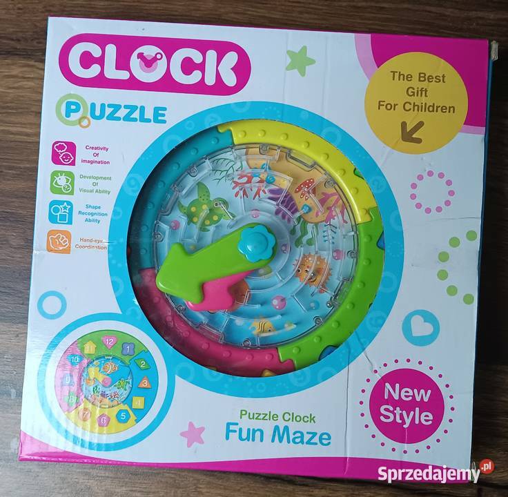 Puzzle plastikowe zegar Zbylitowska Góra
