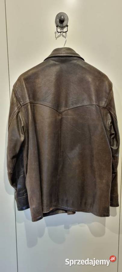 Kurtka skórzana w kolorze brązowym Grójec