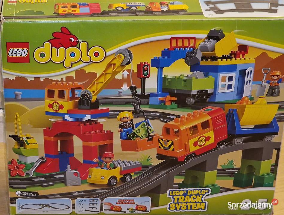 LEGO DUPLO 10508 Pociąg Deluxe pudełko Warszawa