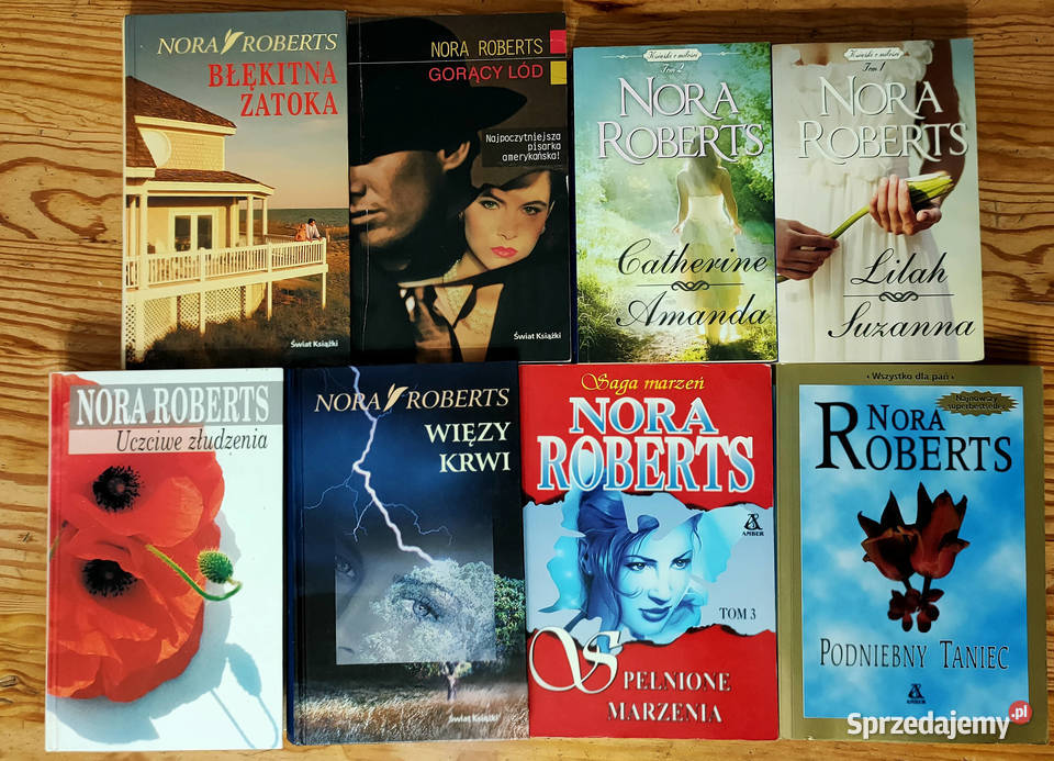 Roberts 8 książek Spełnione błękitna więzy krwi