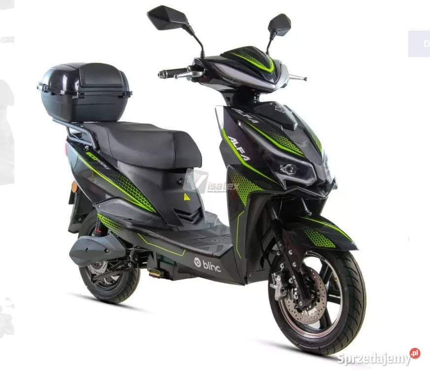 Skuter elektryczny BLINC ALFA 2000W dolnośląskie Wrocław