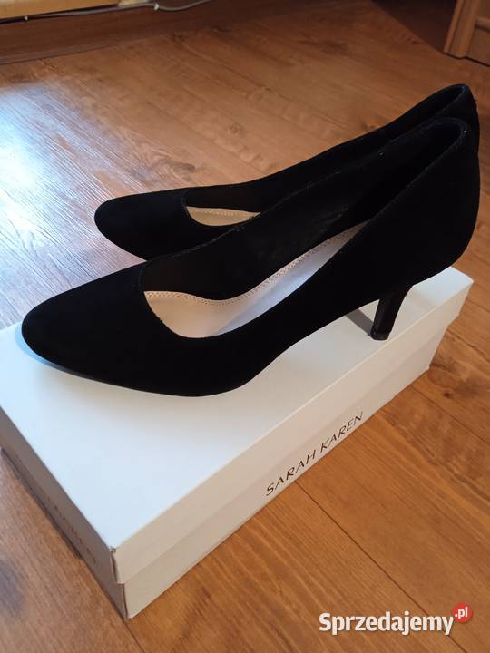 Czółenka skórzane Sarah Karen rozmiar 39 Szczecin