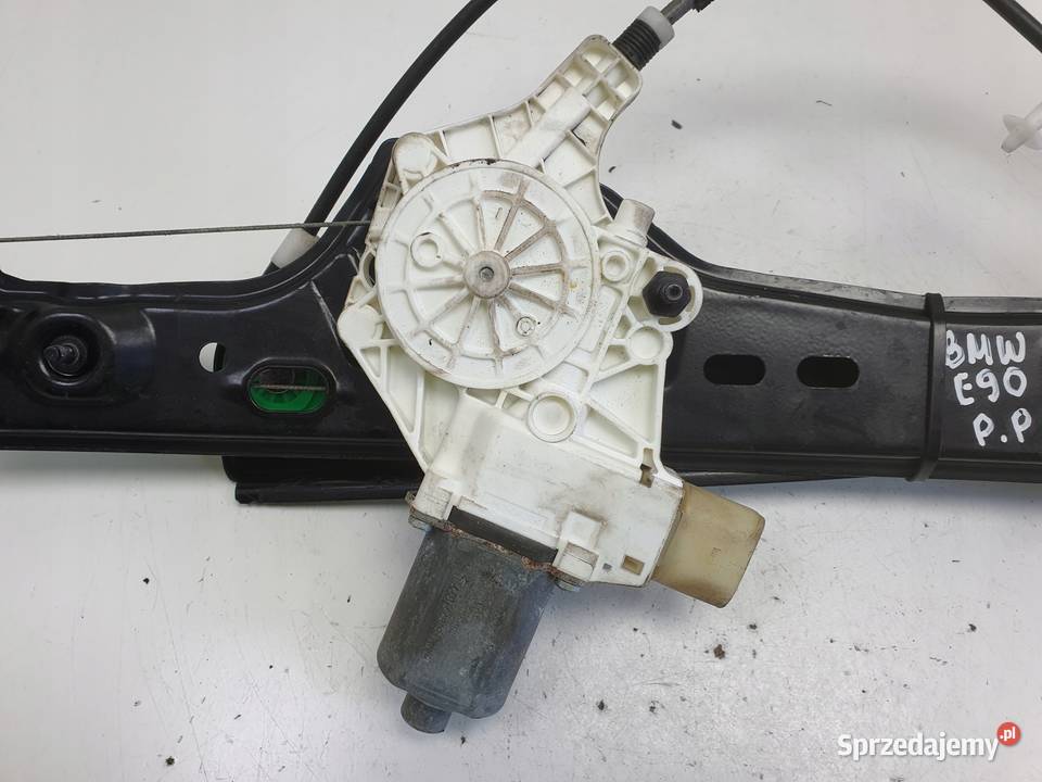 BMW E90 E91 20 D PODNOŚNIK SZYBY lewy przód osobowe Rudka