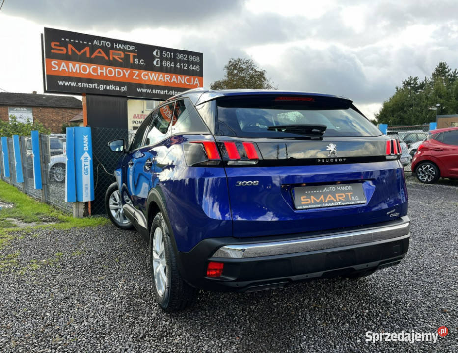Peugeot 3008 Automat Manetki Benzyna Wirtualny czujnik parkowania