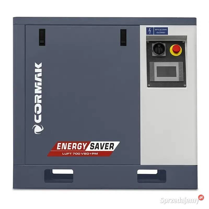 Sprężarka śrubowa LUFT 700 VSD PM 55kW 650Lmin Produkcja Siedlce
