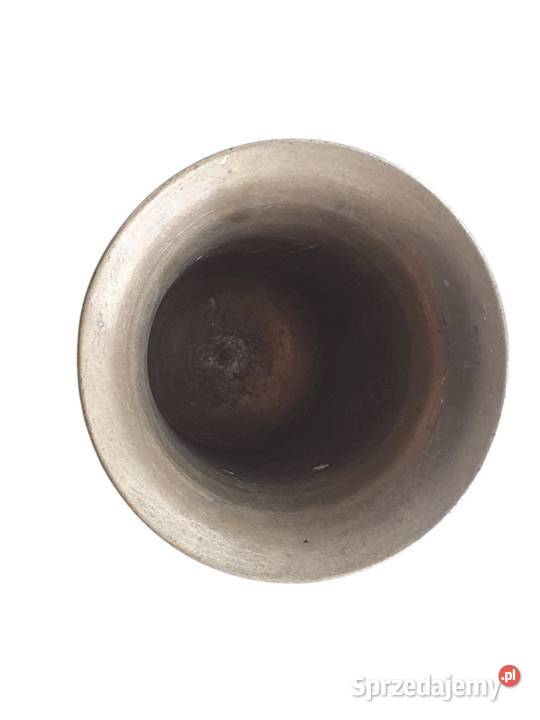 Stary mosiężny moździerz kuchenny lata 4050 Cieszyn