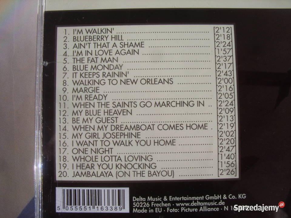 CD BLUES FATS DOMINOTHE VERY BEST DELTA MUSIC Wołów