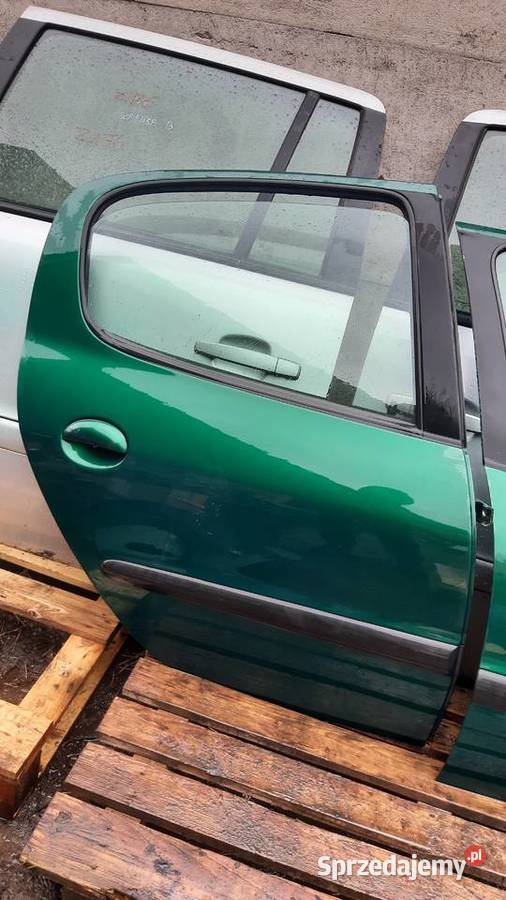 drzwi kompletne prawe Peugeot 206 hatchback lak Dębno sprzedam