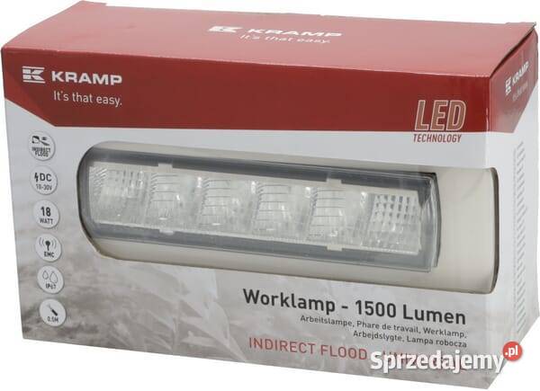 Lampa robocza pośrednia 18W 1500 lumenów LA10503 Kamionna