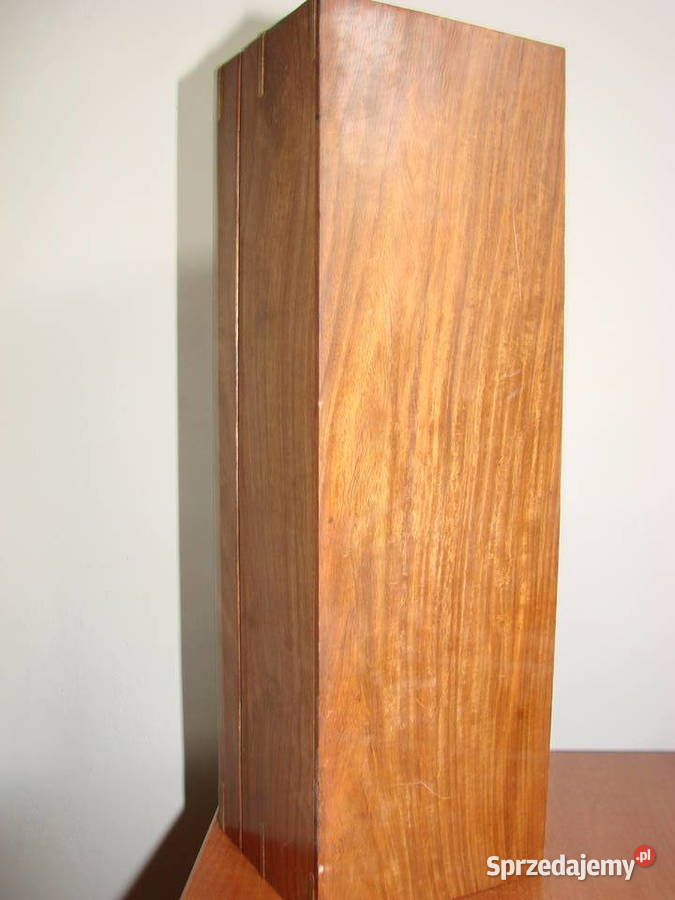 drewniane pudełko na butelke Antyki, Sztuka, Kolekcje Pruszcz Gdański