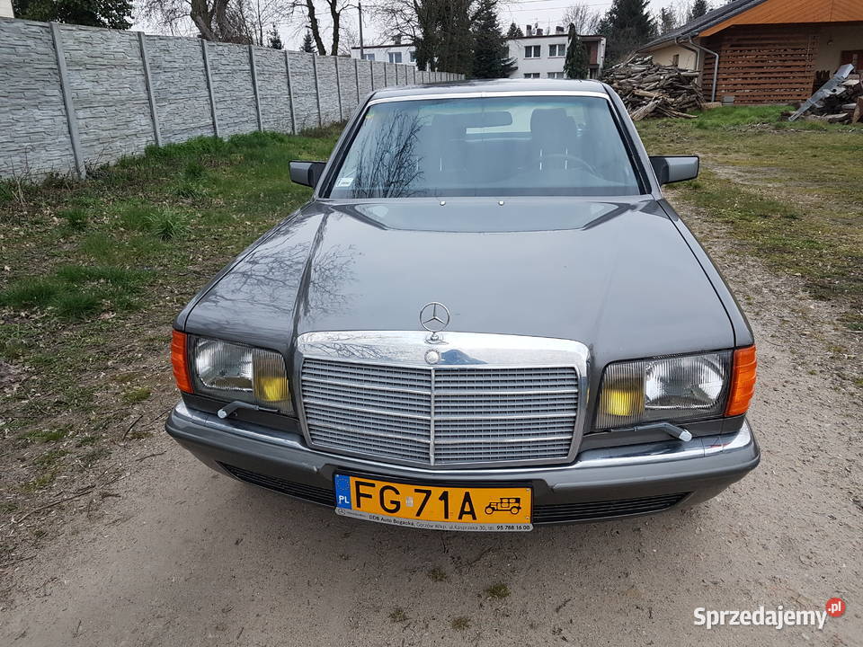 MERCEDES W126 500 SEL ZABYTEK zarejestrowany jako zabytek lubuskie sprzedam