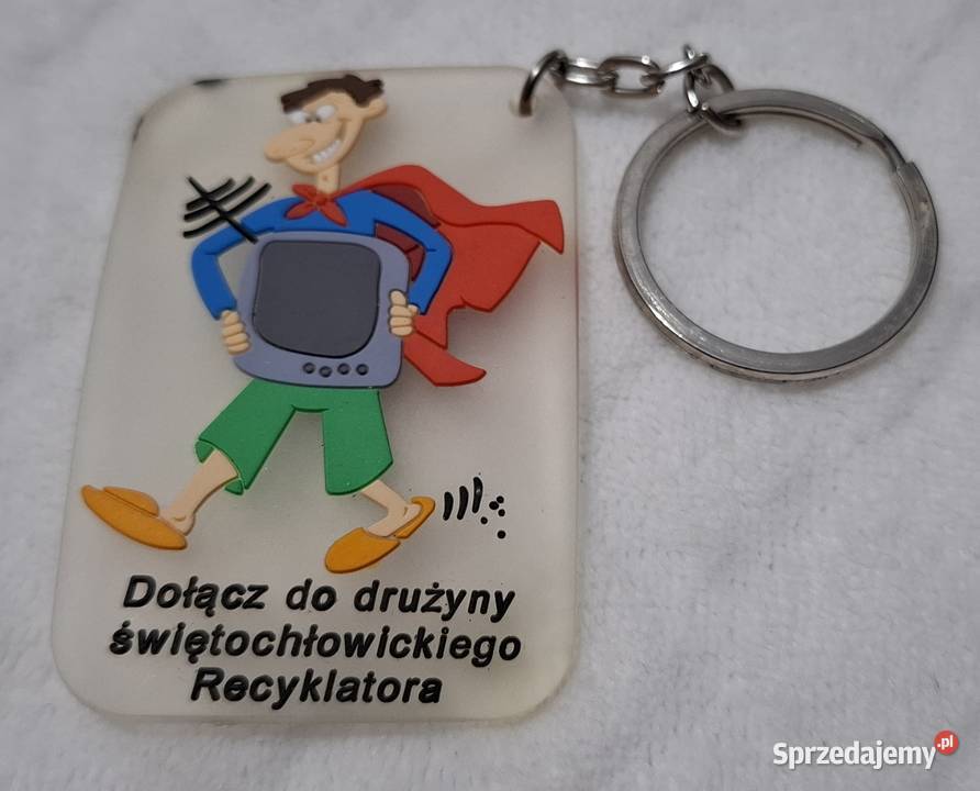 Breloczek Świętochłowicki Recyklator 4x6 2 Czeladź