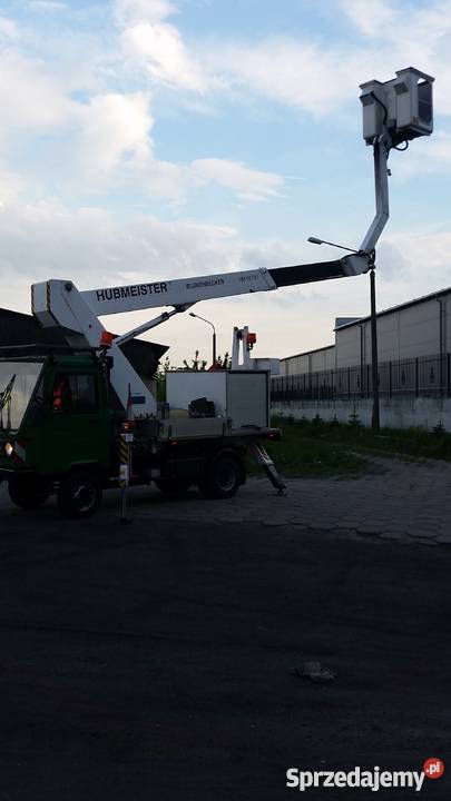 Podnośnik koszowy platforma pełny VAT Turek