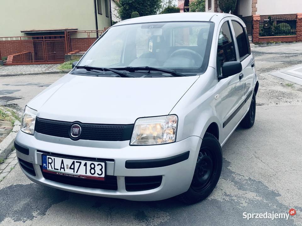 Fiat Panda II 11MPI Klimatyzacja Wspomaganie ABS Rok produkcji 2007 Przeworsk