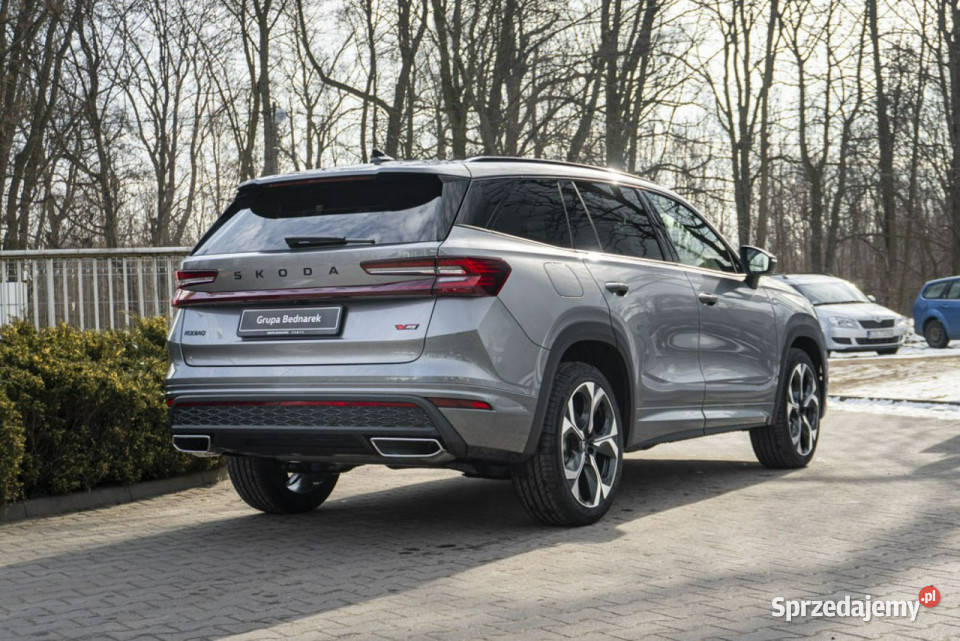 koda Kodiaq RS 20 TSI 265 DSG 4x4 Dostępny ręki Rok produkcji 2025 Łódź