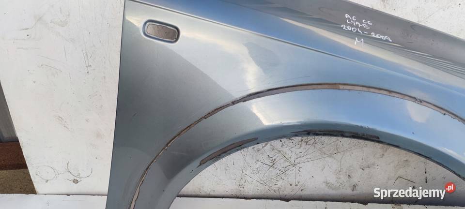BŁOTNIK PRAWY PRZÓD AUDI A6 C6 LY7E 20042008 Przystajń