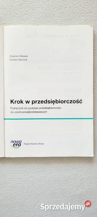 Krok w przedsiębiorczość mazowieckie