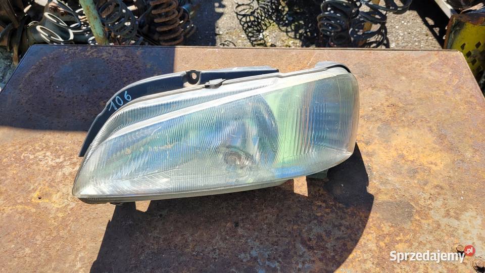 Lampa przednia lewa Peugeot 106 fl Łagów