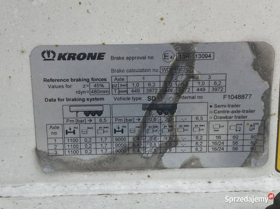 pod kontener Krone sd Komorniki