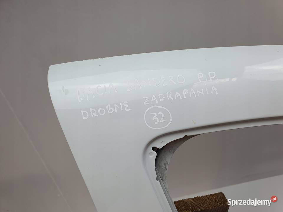 DRZWI PRAWY PRZÓD Dacia Sandero 20082012 europa Chełm
