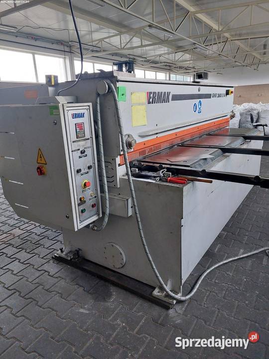 Nożyce gilotynowe ERMAK GMR 2600 X 4 dolnośląskie Jelenia Góra