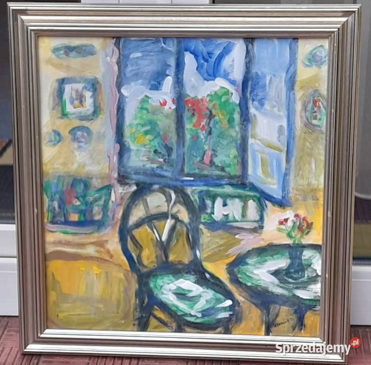 Obraz na płycie złota rama mazowieckie