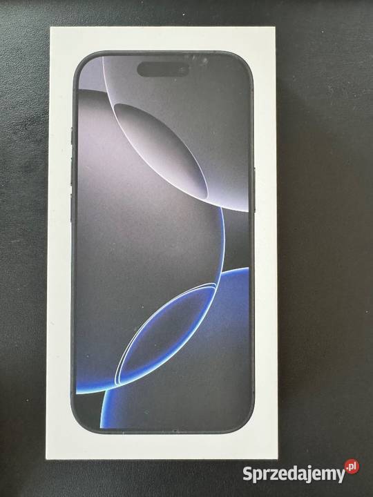 Nowy Apple iPhone 16 Pro 256GB Black Titanium mazowieckie Sochaczew
