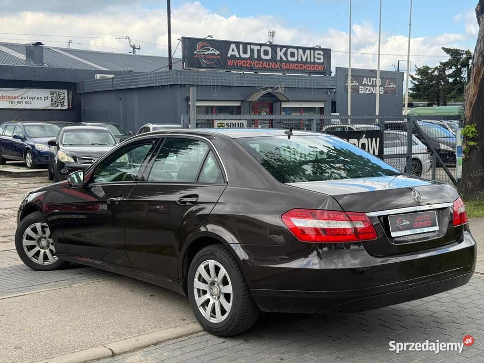 MercedesBenz Klasa E W212 21 sedan 2011 immobilizer Częstochowa sprzedam