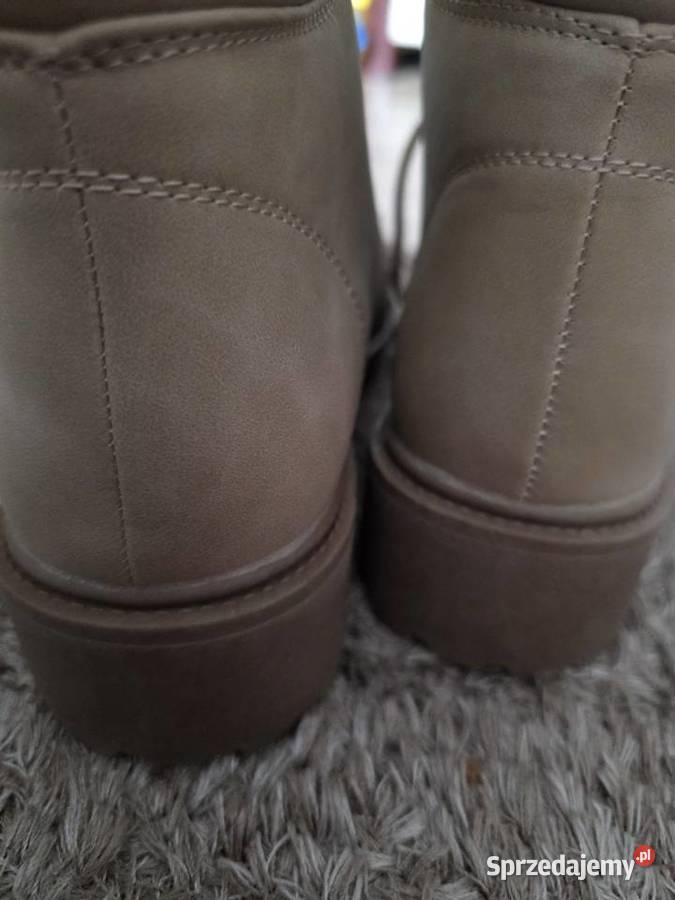 Buty damskie Zimowe Cleve rozmiar 38 brązowe Białystok