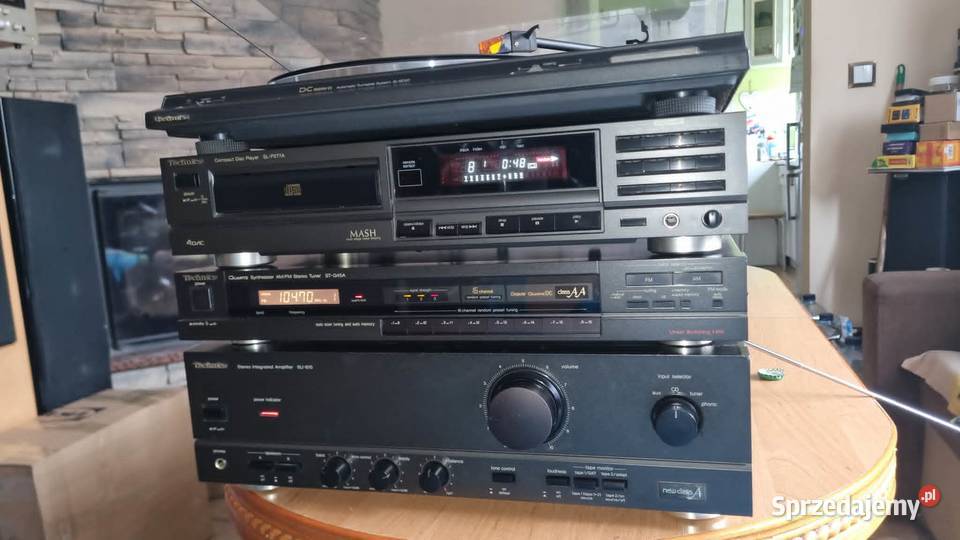 Wieża Technics wzmacniacz SU810 STG45A CD Warta sprzedam
