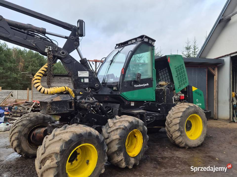Harvester Timberjack 1070 H745 John Deere Ponsse Trzebielino