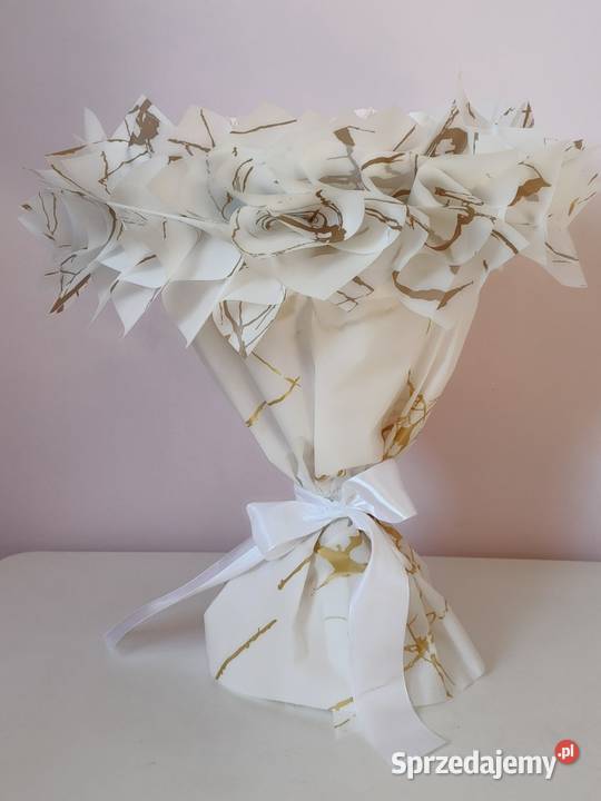 Bukiet jadalny bukiet ze słodyczy Raffaello róże