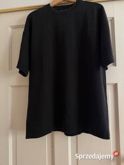 Koszulka męska Carry L Tshirt czarny z krótkim Rozmiar L śląskie