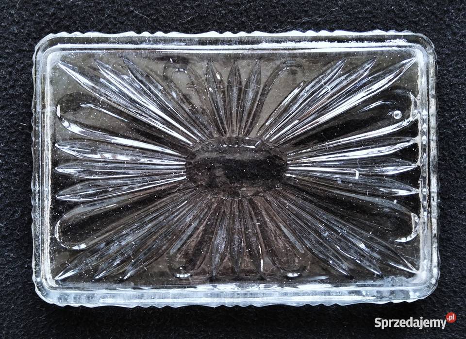 Półmisek kryształowy szkło tacka podstawka Porcelana i szkło Gdańsk sprzedam