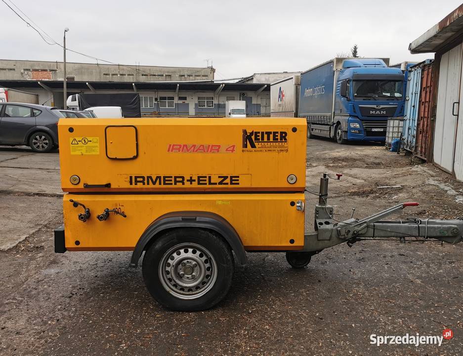 Kompresor Śrubowy spalinowy 10 Bar Kraków sprzedam