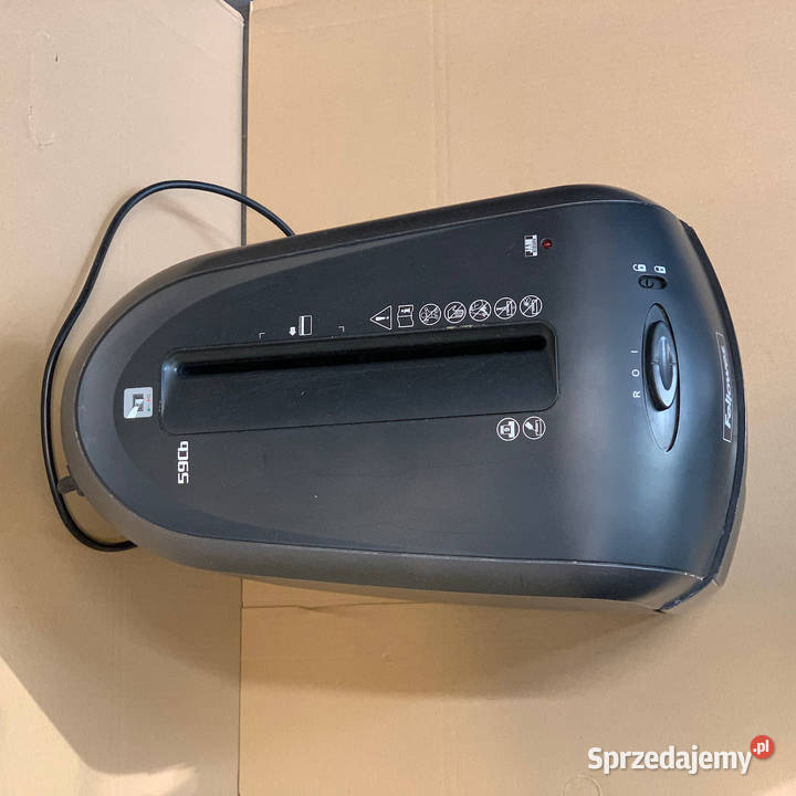 FELLOWES 59Cb Niszczarka Biurowa czarna OKAZJA Pozostałe Warszawa