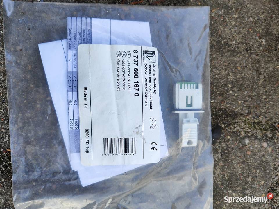 Buderus zestaw przezbrojeniowy gaz LPG GB 072 Łódź