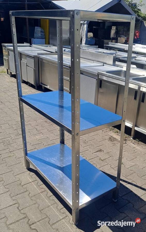 REGAŁ GASTRO MAGAZYNOWY 3 PÓŁKI 10050160 M1830N Nowe Skalmierzyce sprzedam